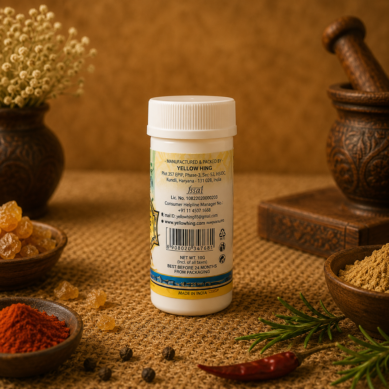 Yellow Hing Powder