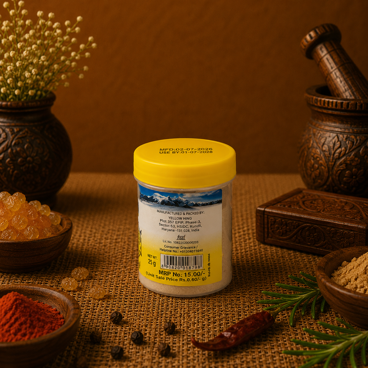 Yellow Hing Powder 5 Gram