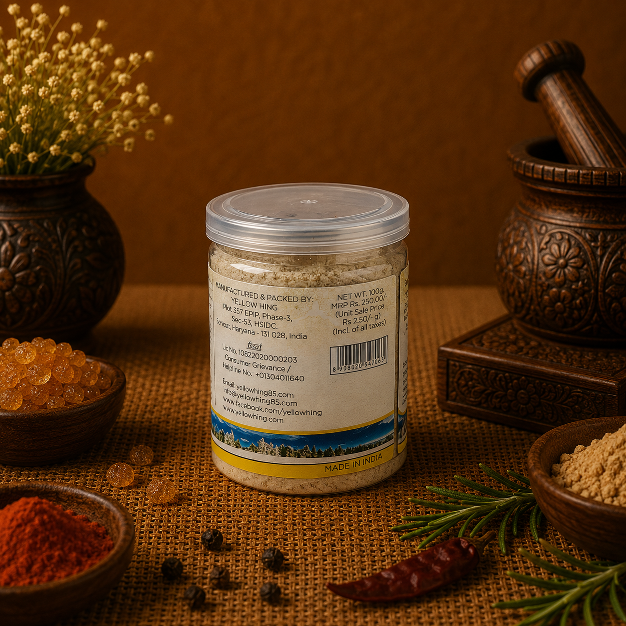 Yellow Hing Powder